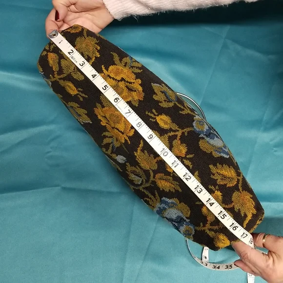 Vintage JR tapestry purse - Picture 4 of 12